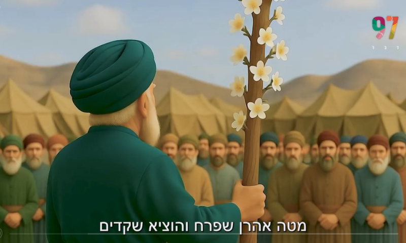 תראו לילדים: סרט אנימציה על פרשת קרח | באדיבות ערוץ 'הידברות'