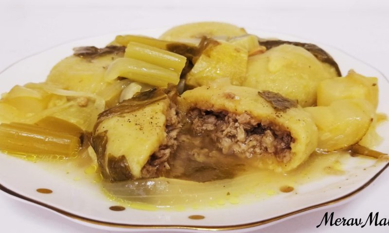 קובה חמוסטה עם סלרי וקישואים /מירב מלכה