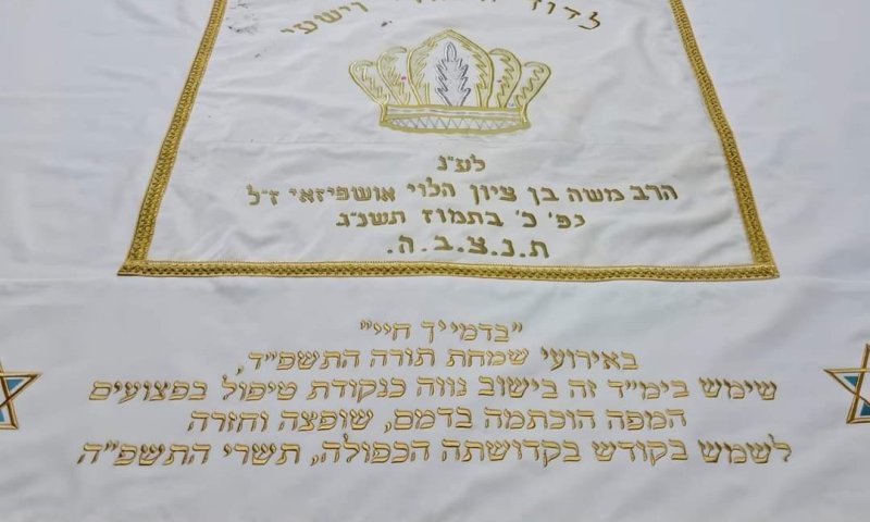צמרמורת: בדמייך חיי - על פרוכת הישוב נווה | סיון רהב-מאיר