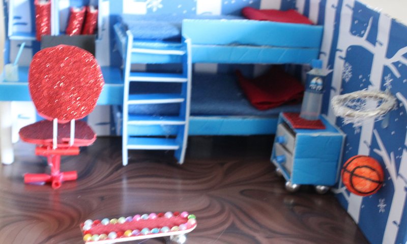DIY תעסוקה לכל המשפחה, מיניאטורה חדר ילדים / רותי היאט