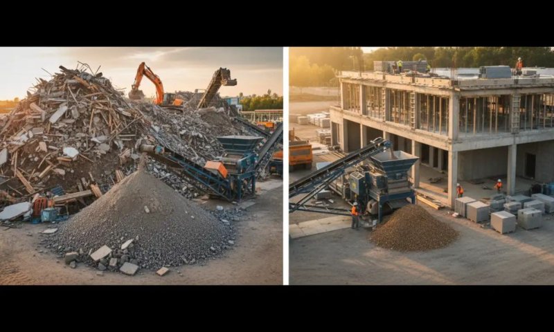 מהפכת המיחזור בענף הבנייה: כך הופכת הפסולת של היום לחומרי הגלם של המחר