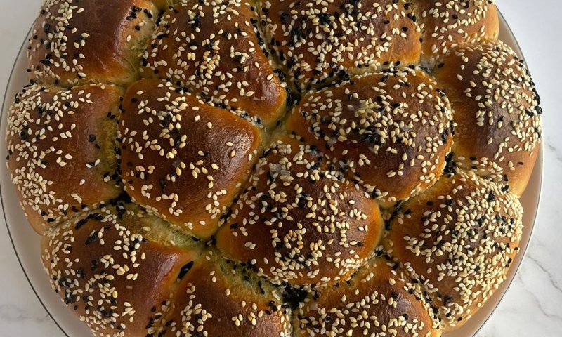 מאפה פסטו ופטה/ עטרה ז׳ורנו