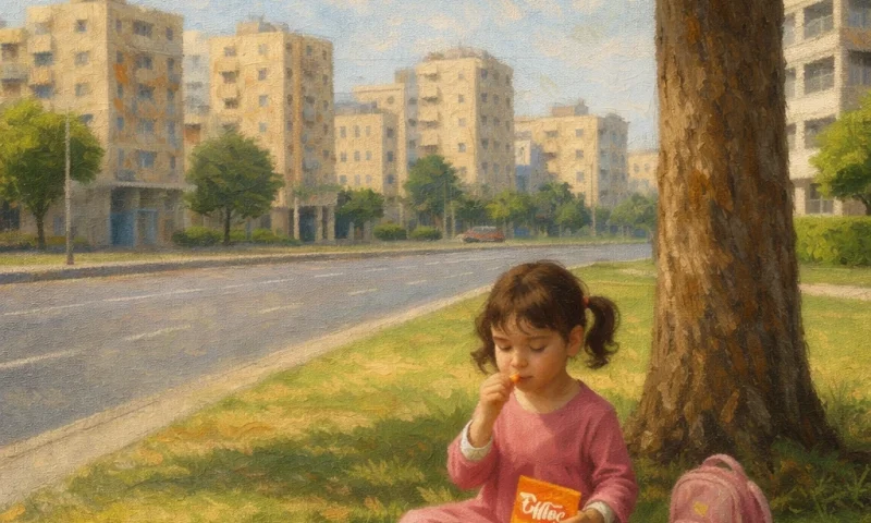 עם שקית במבה ובריחה פנימה: זו האחת שנבניתי מתחת לעץ ההוא