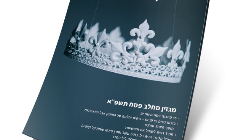 רעבה? מחפשת תוכן טוב? הורידי את מגזין פסח  - קחי נפל לך...
