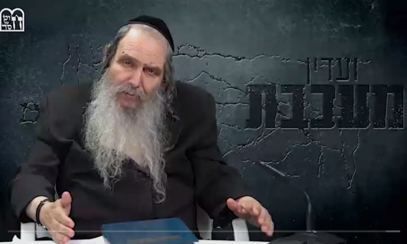 צפו: על מה מתפלל הרב ארוש במשך חצי שעה כל יום?